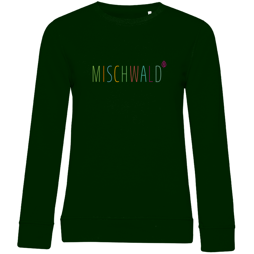 Damen PREMIUM Sweatshirt Forest Green - Artwork: MISCHWALD