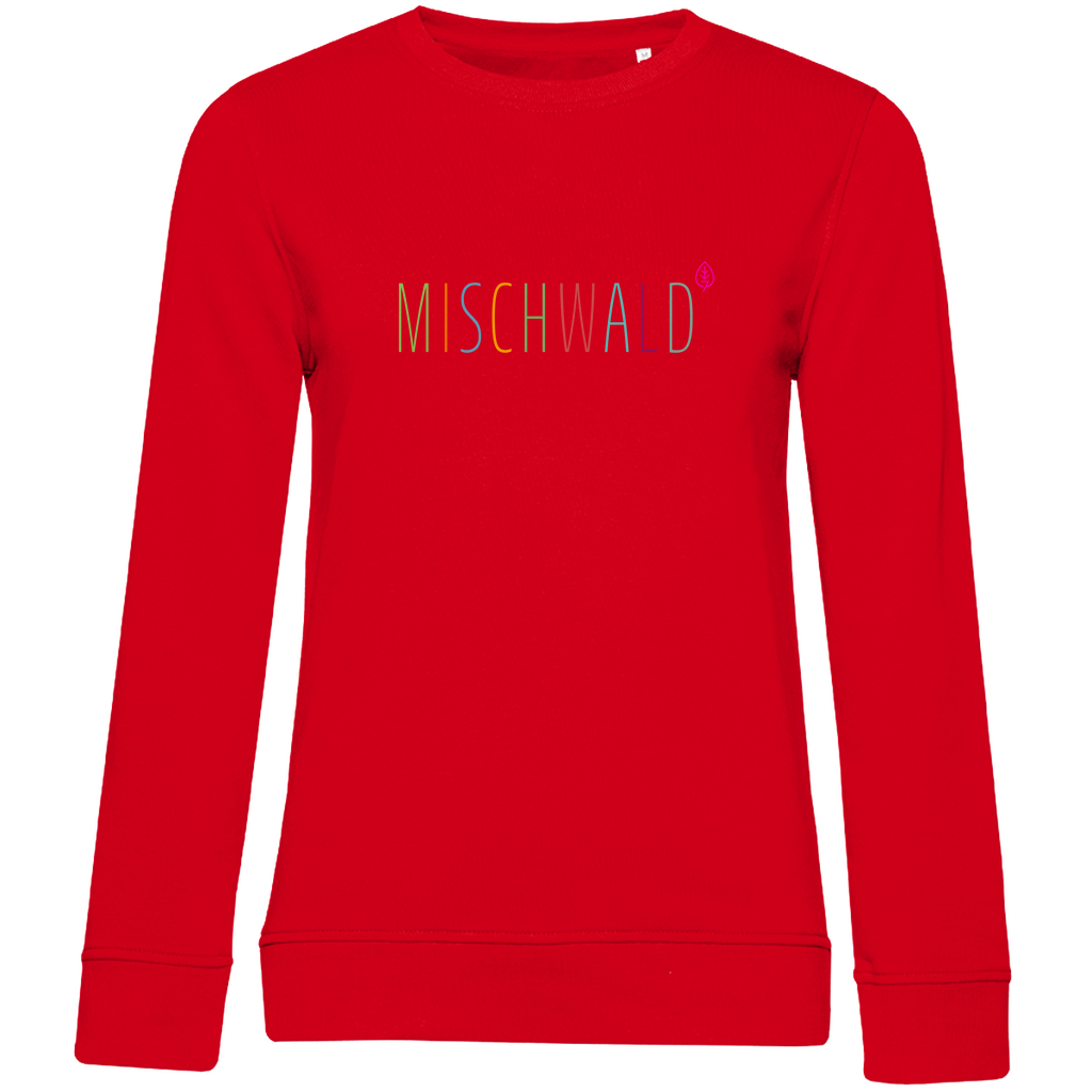 Damen PREMIUM Sweatshirt Pure Red - Artwork: MISCHWALD