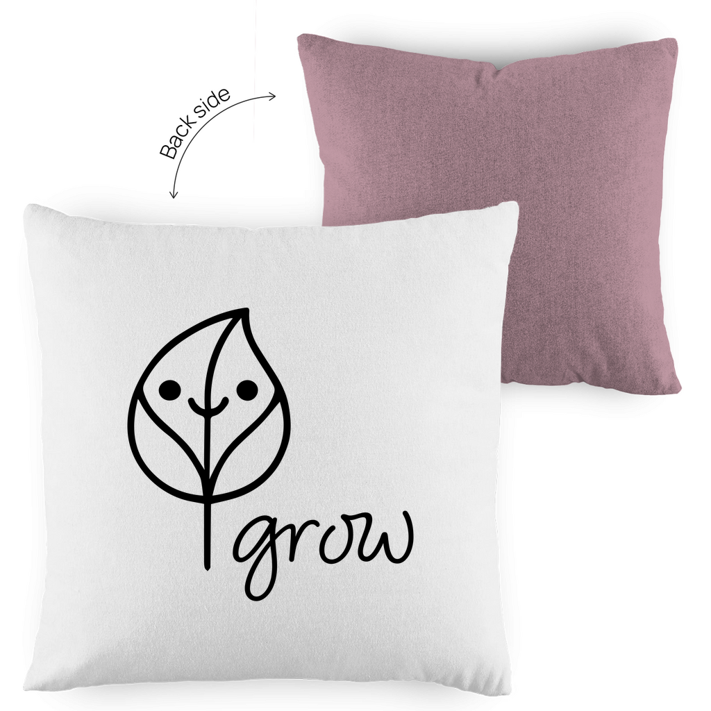 Kopfkissen - Artwork: Flora Light red/white