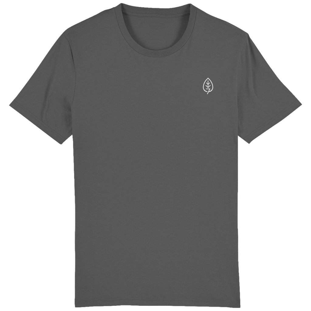 T-Shirt ORGANIC Dark Heather Grey - Artwork: awa7grow