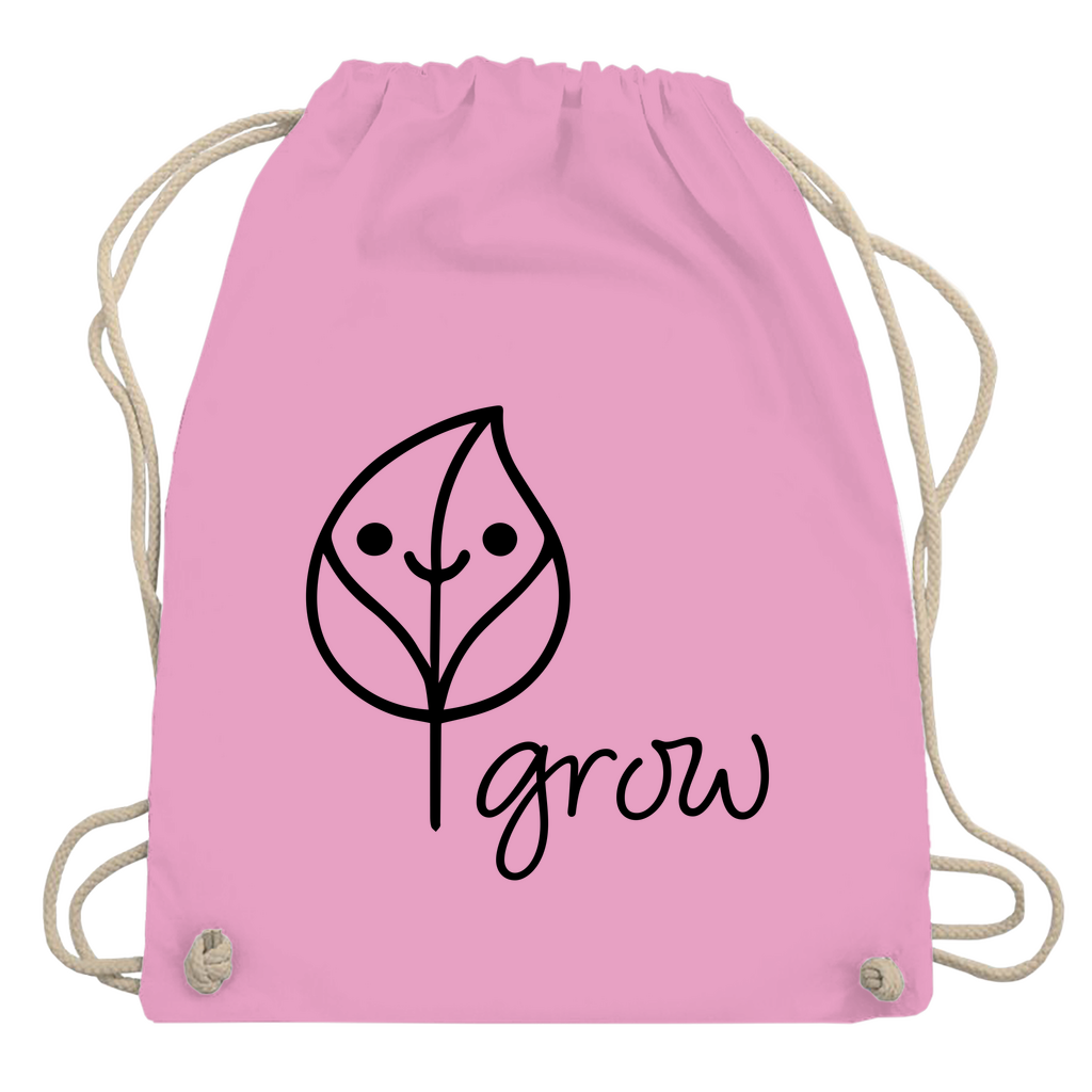 Turnbeutel Classic Pink - Artwork: Flora