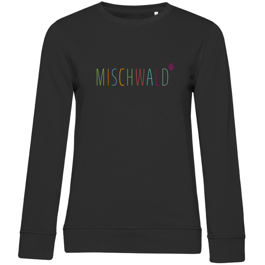 Damen PREMIUM Sweatshirt Black Pure - Artwork: MISCHWALD