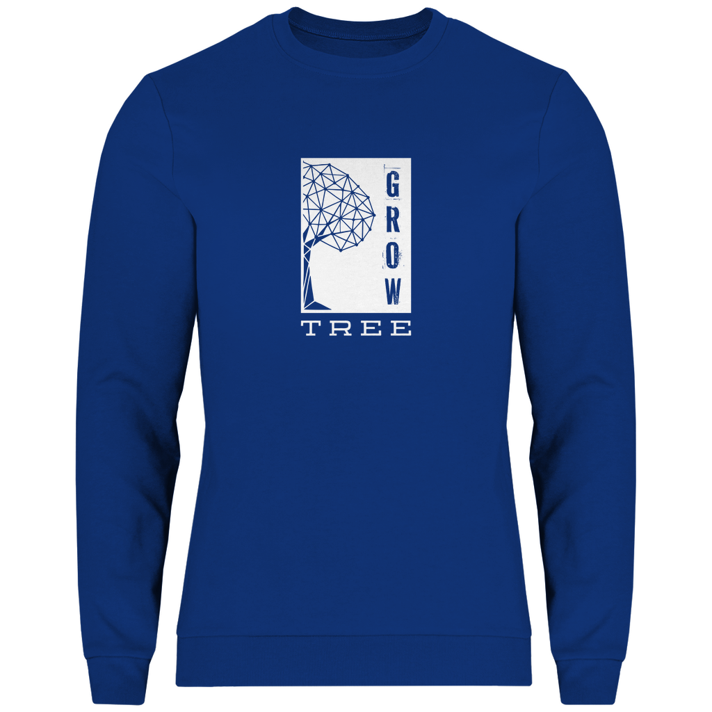 Herren BASIC Sweatshirt - GROW TREE Royal 