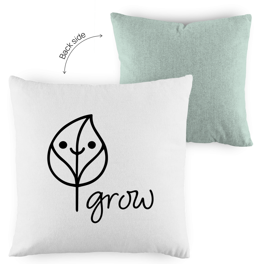 Kopfkissen - Artwork: Flora Light Green/White