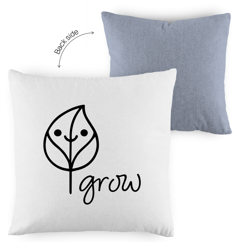 Kopfkissen - Artwork: Flora Light Lilac/white