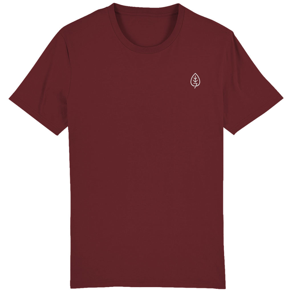 T-Shirt ORGANIC  Burgundy - Artwork: awa7grow